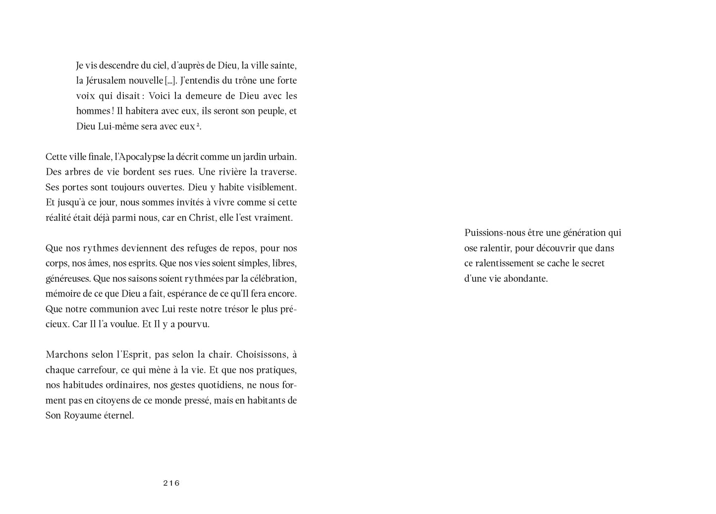 Ebook – OSER RALENTIR